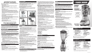 Manual Black and Decker BL3500SC Blender