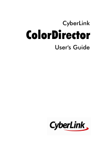 Handleiding CyberLink ColorDirector