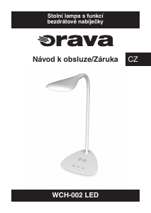 Manuál Orava WCH-002LED Bezdrátová nabíječka