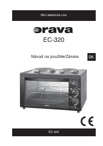 Návod Orava EC-320 Rúra