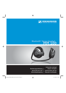 Bruksanvisning Sennheiser MM 100 Hörlurar