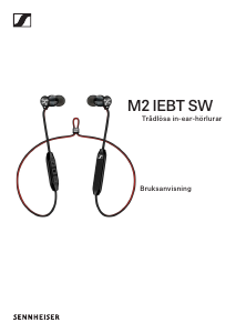 Bruksanvisning Sennheiser M2 IEBT SW Hörlurar