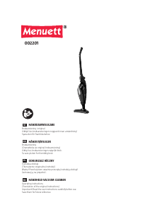 Handleiding Menuett 002-201 Stofzuiger