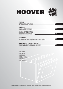 Manual Hoover HO446A/6BXP Forno
