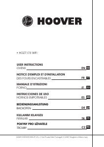 Manual Hoover HOT7174BIWF Oven