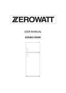 Priručnik Zerowatt ZMDS 5122S Frižider – zamrzivač