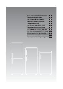 Bruksanvisning Zerowatt EZSSM 6182W Kyl-frys