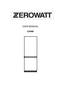 Manual Zerowatt ZM 3352 W Frigorífico combinado