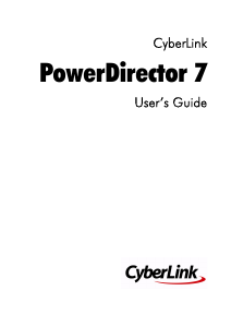 Handleiding CyberLink PowerDirector 7