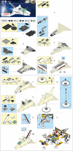 Handleiding Sluban set M38-B0731C Space Shuttle