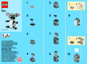 Manual Lego set 40130 Promotional MMB May 2015 Koala