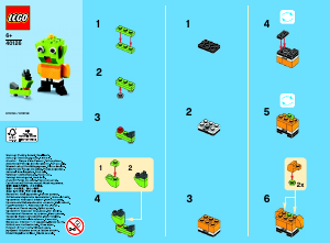 Bedienungsanleitung Lego set 40126 Promotional MMB January 2015 Alien