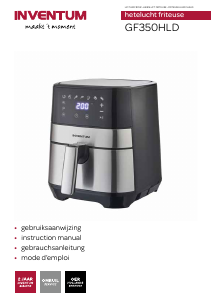 Bedienungsanleitung Inventum GF350HLD Fritteuse