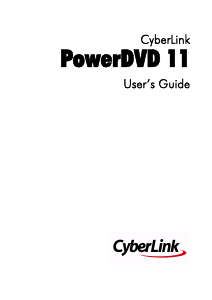 Handleiding CyberLink PowerDVD 11