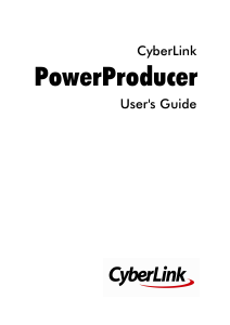 Handleiding CyberLink PowerProducer 6