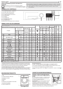 Manuale Hotpoint EU NR 428G WW IT Lavatrice