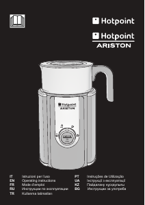Manual Hotpoint MF IDC AX0 Máquina de café
