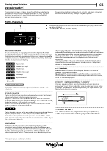 Manuál Whirlpool W5 921E OX Lednice s mrazákem