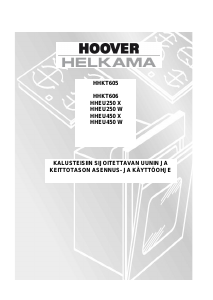 Käyttöohje Hoover-Helkama HHEU 250 X Uuni