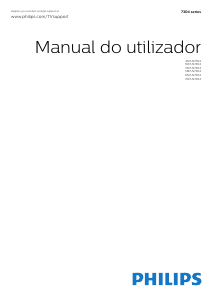 Manual Philips 43PUS7304 Televisor LED