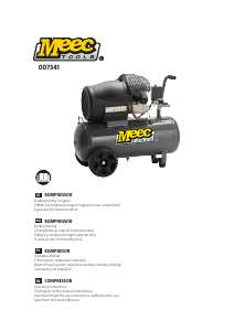 Instrukcja Meec Tools 007-341 Kompresor