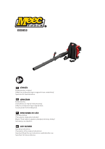 Manual Meec Tools 003-853 Leaf Blower