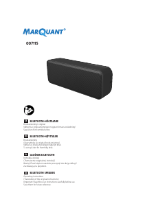 Handleiding MarQuant 007-115 Luidspreker