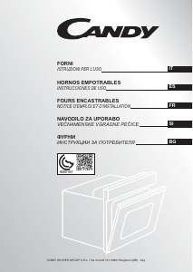 Bedienungsanleitung Candy FCP602N/E Backofen