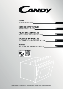 Bedienungsanleitung Candy FCP602W/E Backofen