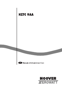 Manuale Zerowatt-Hoover HZTC 9 AA Lavatrice