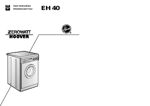 Bruksanvisning Zerowatt-Hoover EH 40 Tvättmaskin