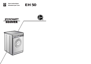 Manuale Zerowatt-Hoover EH 50 Lavatrice