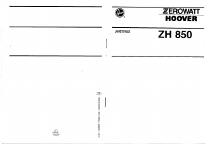 Manuale Zerowatt-Hoover ZH 850 IT Lavastoviglie