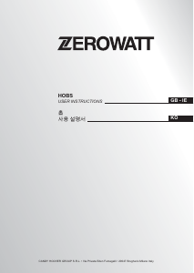Manual Zerowatt ZH63DTFP/1 Hob
