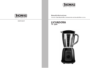 Manual de uso Thomas TH-320V Batidora