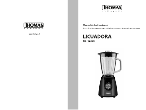 Manual de uso Thomas TH-700VR Batidora