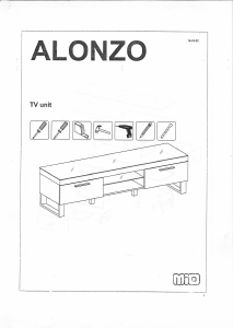 Instrukcja Mio Alonzo Szafka pod TV