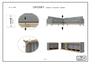 Instrukcja Mio Crosby Delux Sofa