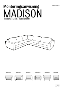 Manual Mio Madison Lux Sofá