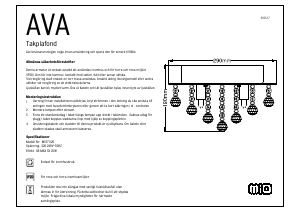 Bruksanvisning Mio Ava Lampa
