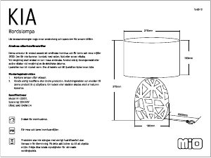 Handleiding Mio Kia Lamp