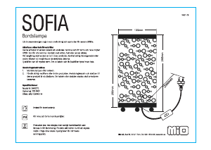 Bruksanvisning Mio Sofia Lampa
