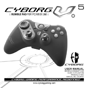 Manuale Cyborg V.5 Rumble Pad Gamepad