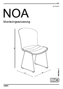 Manuál Mio Noa Židle