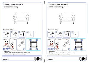 Instrukcja Mio County Fotel