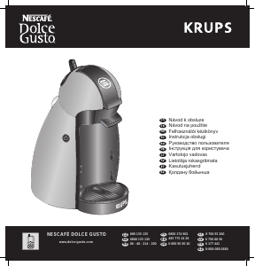 Használati útmutató Krups KP1000CE Nescafe Dolce Gusto Kávéautomata