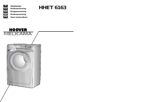 Manual Hoover-Helkama HHET 6163 Washing Machine
