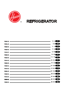 Εγχειρίδιο Hoover HVTOS 544WH Ψυγείο