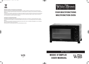 Mode d’emploi White and Brown MF 31 Four