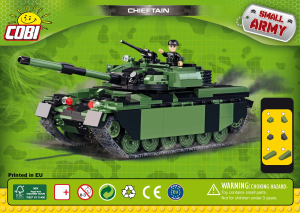 Mode d’emploi Cobi set 2494 Small Army WWII Chieftain